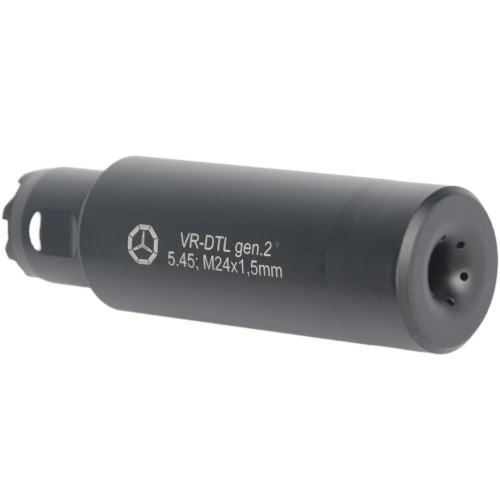 Пламегаситель-дожигатель Вектор-7.62 VR-DTLS Gen-2 для .223 калибра | Резьба М24Х1.5П
