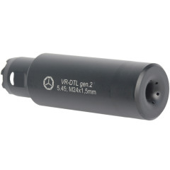 Пламегаситель-дожигатель Вектор-7.62 VR-DTLS Gen-2 для .223 калибра | Резьба М24Х1.5П