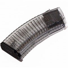 Магазин Pufgun SG545 для АК-74 / Сайга 5.45х39 на 30 патронов Прозрачный