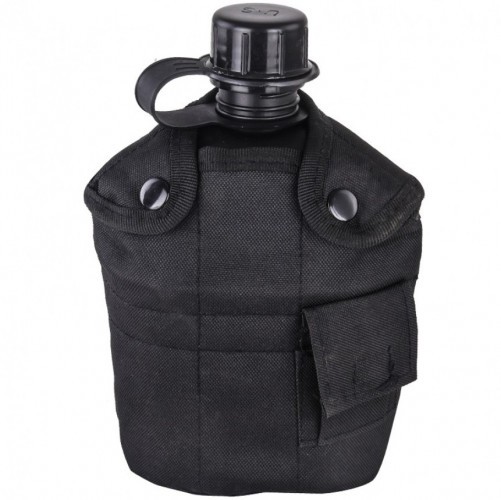 Фляга Стикхант Tactical Arms 1L с котелком Чёрный