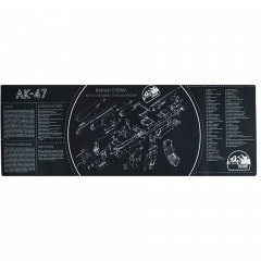 Коврик ShotTime ST-MAT для чистки оружия 30x90 см Черный