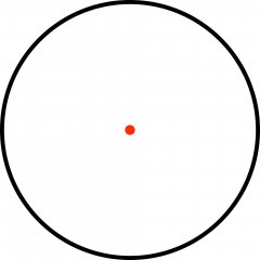 Прицел коллиматорный Aimpoint 9000SC-NV 1X38 IR FP WP (200136) Закрытый DOT 2 MOA