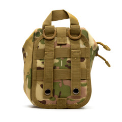 Аптечка тактическая Rusforce Emergency для хранения медикаментов 20x15x8 см Мультикам