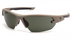 Очки баллистические стрелковые Pyramex Semtex 2.0 VGST1422T Anti-fog Тёмно-зелёные 10%