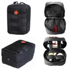 Аптечка тактическая Rusforce Emergency для хранения медикаментов 21x15x10 см Цифра (Город)