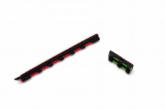 Мушка Truglo TG94 c целиком на вентилируемую планку Красный/Зеленый