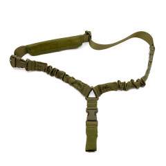 Ремень оружейный PMX Tactical PMX-11 II на 1 точку с амортизатором Зелёный