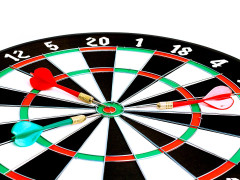 Набор Stinger 2 в 1 "Космос" для дартса c дротиками 12 шт D=43 см