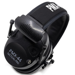 Наушники активные стрелковые PMX Tactical Pro PMX-44B 27-85 ДБ Черный