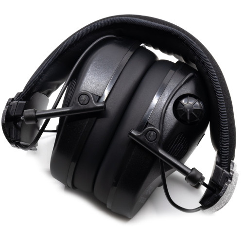 Наушники активные стрелковые PMX Tactical Pro PMX-44B 27-85 ДБ Черный