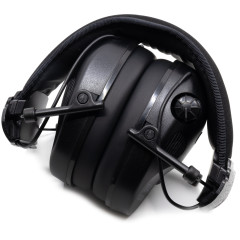 Наушники активные стрелковые PMX Tactical Pro PMX-44B 27-85 ДБ Черный