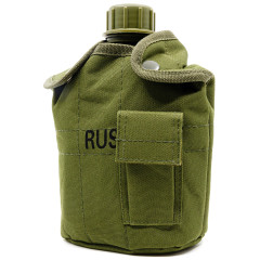 Фляга Стикхант Tactical Arms 1L с котелком Зелёный