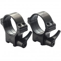 Кольца для прицела Rusan (011-11-25,4-15-R) быстросъемные D=25.4 мм H=15 мм на Призму (11 мм) | Средний 2 шт