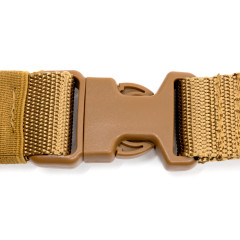 Ремень оружейный PMX Tactical PMX-11 II на 1 точку с амортизатором Койот