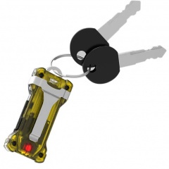 Фонарь-брелок Armytek Zippy Extended Set WR Свет - Холодный / Красный | 120 / 30 lm 12 / 6 м Жёлтый