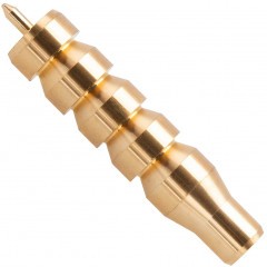 Вишер короткий ЧИСТОGUN 50J для чистки оружия .50 калибра Мама 12/28 Латунь