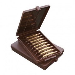 Коробка MTM W-9-SM-70 для хранения 9 патронов до .351 калибра Коричневый