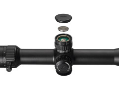 Прицел оптический Gaut Nephrite 6-24x50 SF Сетка 61 (Half MD) / Подсветка красная