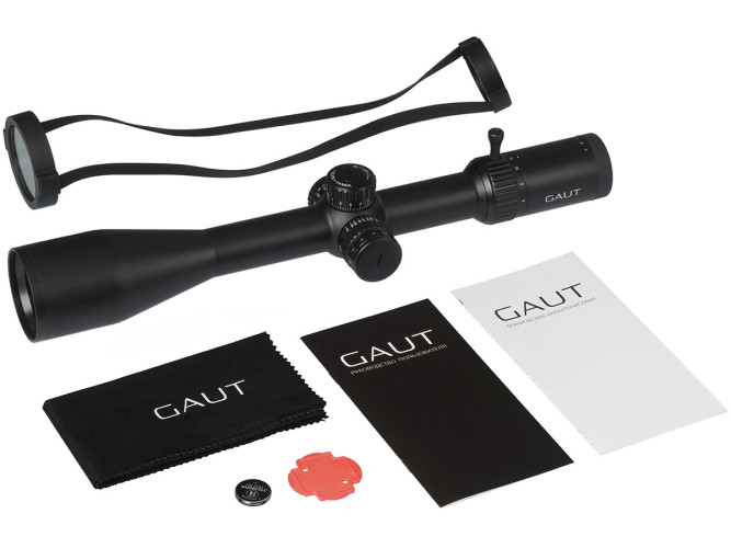 Прицел оптический Gaut Nephrite 6-24x50 SF Сетка 61 (Half MD) / Подсветка красная