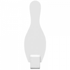 Мишень самозатягивающаяся Fab Defense Кегля Белый