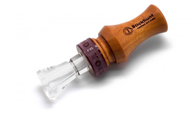 Манок духовой на утку акриловый Stickhunt ArtCalls Woodstock Хейдж 1 лепесток Прозрачный