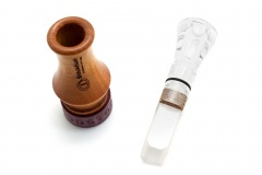 Манок духовой на утку акриловый Stickhunt ArtCalls Woodstock Хейдж 1 лепесток Прозрачный