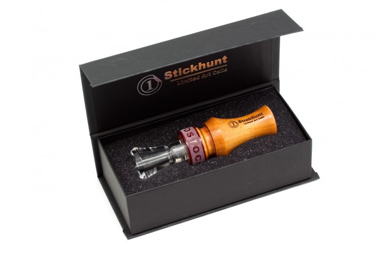 Манок духовой на утку акриловый Stickhunt ArtCalls Woodstock Хейдж 1 лепесток Прозрачный