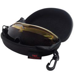 Очки баллистические стрелковые PMX Select GT-2000 KIT ANTI-FOG Прозрачные 96% Жёлтые 89% Серые 23%