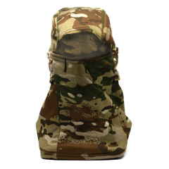 Маска балаклава RusForce Winter зимняя трикотажная 4 в 1 Мультикам Койот