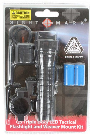 Фонарь подствольный Sightmark Q5 Triple Duty Tactical 280 люмен с выносной кнопкой и кронштейном