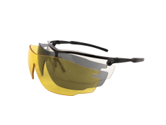 Очки баллистические стрелковые PMX Recover G-200ST KIT ANTI-FOG Прозрачные 96% Жёлтые 89% Серые 23%