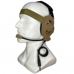 Тактическая гарнитура PMX-32 Tactical PRO Койот