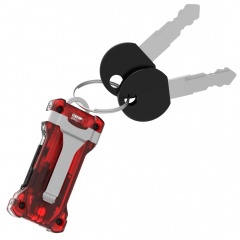 Фонарь-брелок Armytek Zippy Extended Set WR Свет - Холодный / Красный | 120 / 30 lm 12 / 6 м Серый