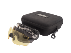 Очки баллистические стрелковые PMX Winner G-9700STRX KIT ANTI-FOG Прозрачные 96% Жёлтые 89% Серые 23%