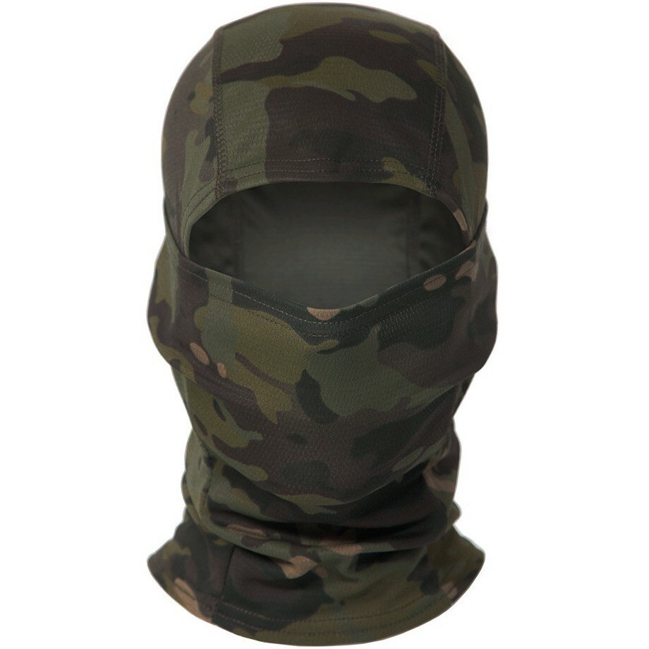Маска балаклава RusForce Aircap летняя 4 в 1 Зелёный Мультикам купить ...