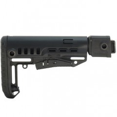 Приклад телескопический DLG Tactical TBS Compact (DLG9602) для АК-74М / АК-100Х / АК-12 / АКС-74