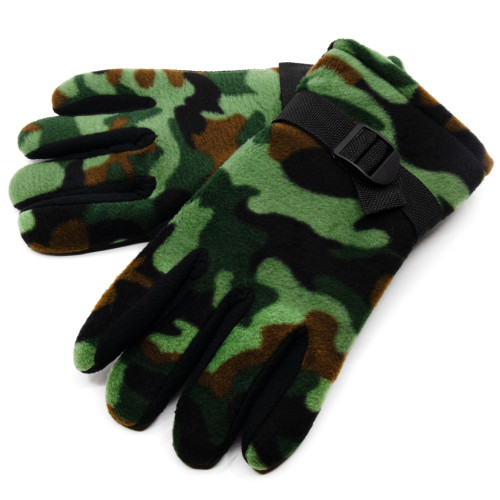 Перчатки Стикхант Аванпост зимние полноразмерные флис Мультикам (зелёный)