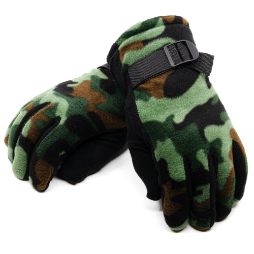 Перчатки Стикхант Аванпост зимние полноразмерные флис Мультикам (зелёный)