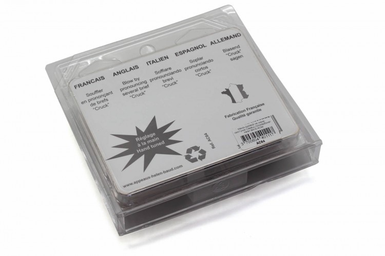 Манок духовой на утку чирок-свистунок (самец) Helen Baud AC64 Поликарбонат