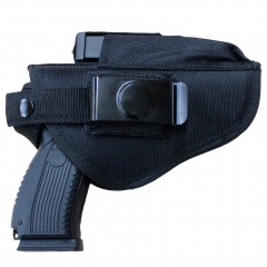 Кобура поясная универсальная PMX Glock для Glock, Sig Sauer, S&W, GRACH с отсеком для магазина