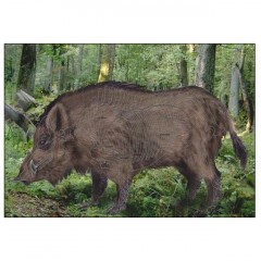 Мишень бумажная Стикхант Кабан для внутренних и наружных стрельб 700х1000 мм 100 шт