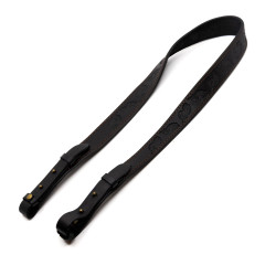 Ремень оружейный Пергама Дубовые листья из натуральной кожи Чёрный