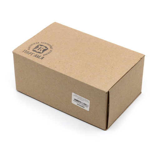 Ремень оружейный Пергама Дубовые листья из натуральной кожи Чёрный