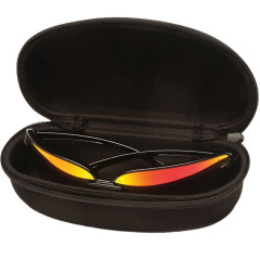 Чехол жесткий тактический Pyramex из кордуры для стрелковых очков размер M Чёрный