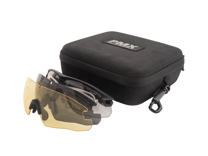 Очки баллистические стрелковые PMX Sentry G-9500STRX KIT ANTI-FOG Прозрачные 96% Жёлтые 89% Серые 23%