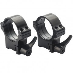 Кольца для прицела Rusan (011-16,5-30-15-R) быстросъемные D=30 мм H=15 мм на Призму (16.5 мм) CZ 527 | Средний 2 шт