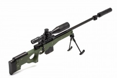 Модель сувенирная в виде оружия Microgun XL AWP Снайперская винтовка Хаки