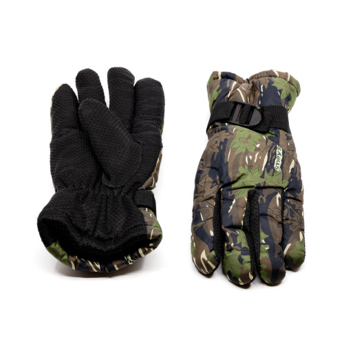 Перчатки Стикхант Север зимние непромокаемые полноразмерные Лес осенний