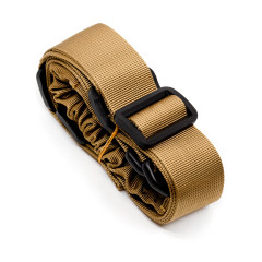 Ремень оружейный PMX Tactical PMX-12 на 2 точки с амортизатором Койот