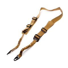 Ремень оружейный PMX Tactical PMX-12 на 2 точки с амортизатором Койот